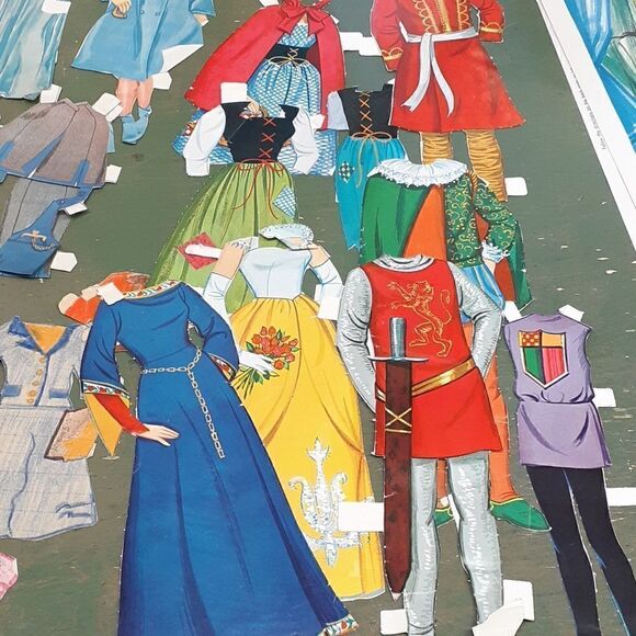 VINTAGE 1962 Annette, Ken, and Ken Jr. PAPER DOLLS~outfits - Picture 13 of 15